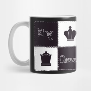 King and Queen Mug